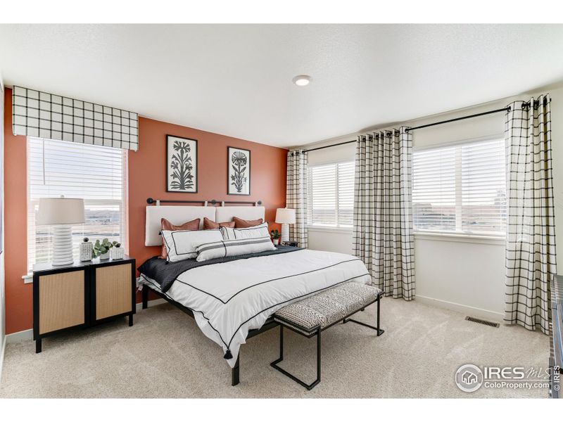 Furnished interior view inside a new home in Revere at Johnstown, Johnstown (Image 10).