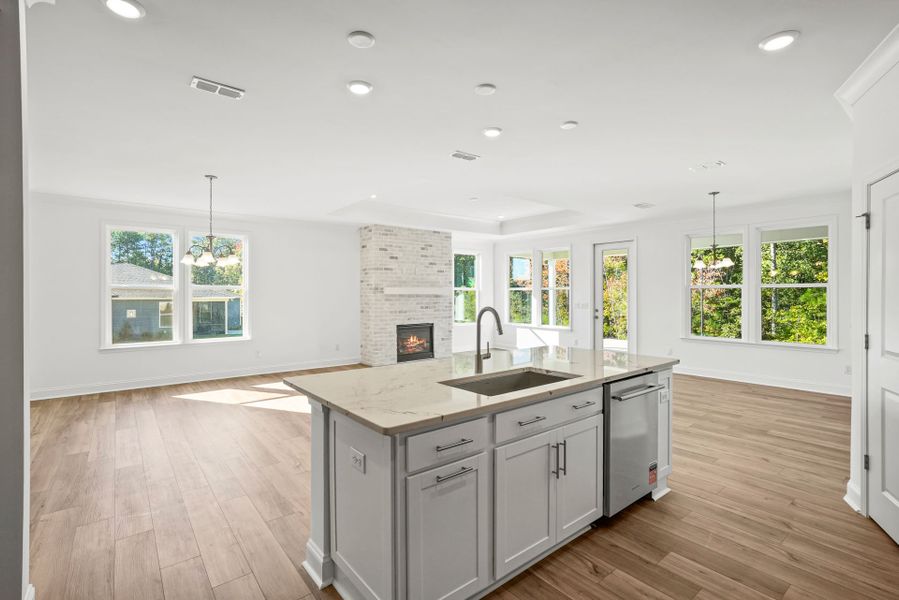 Furnished interior view inside a new home in Kinsdale, Lancaster (Image 53).