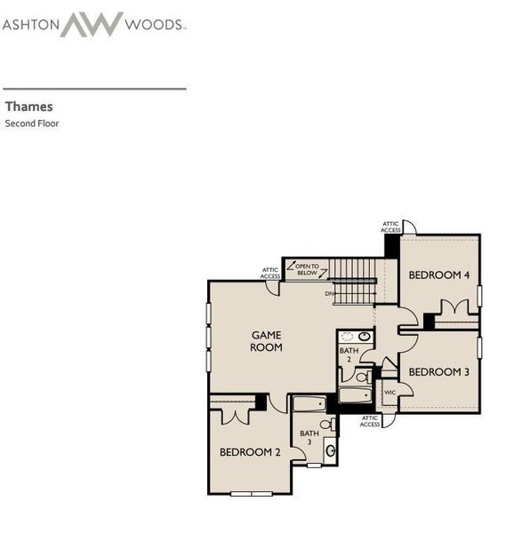 The Thames floorplan