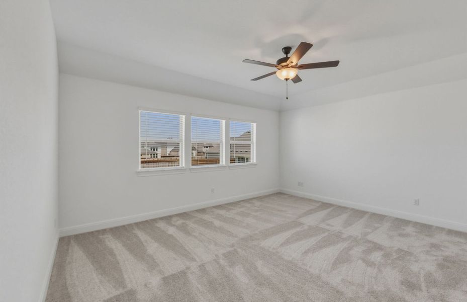 Spacious, unfurnished interior of a new home in Santa Rita Ranch, Liberty Hill (Image 37). Spacious, unfurnished interior of a new home in Santa Rita Ranch, Liberty Hill (Image 37).