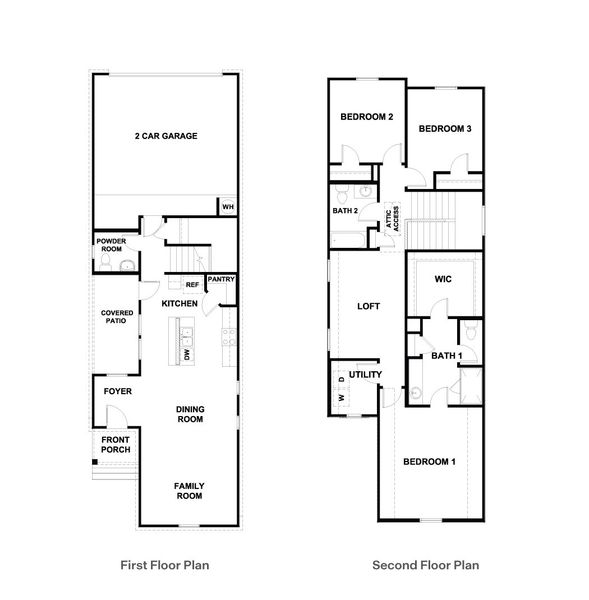 2D floor plan layout of this home in Valverde, Bastrop, TX (Image 2). 2D floor plan layout of this home in Valverde, Bastrop, TX (Image 2).