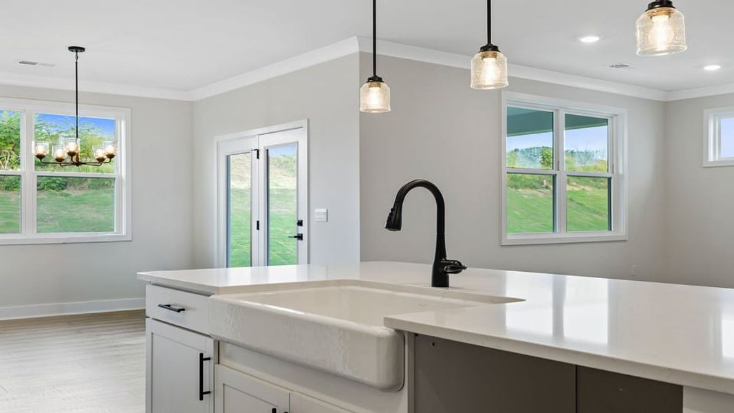 Close-up of interior finishes inside a home in Cottonwood Ridge, Piedmont (Image 11).