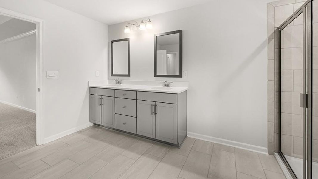 Furnished interior view inside a new home in Butner Estates, South Fulton (Image 11).