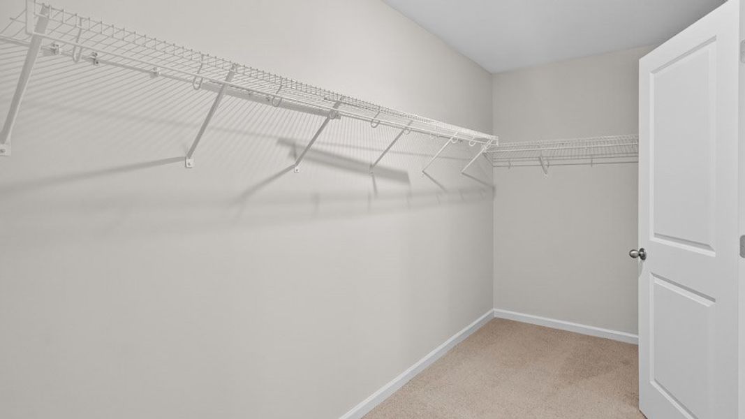 Representative unfurnished interior of a home built from the LAWSON by D.R. Horton in Horton Park, Apex (Image 20).