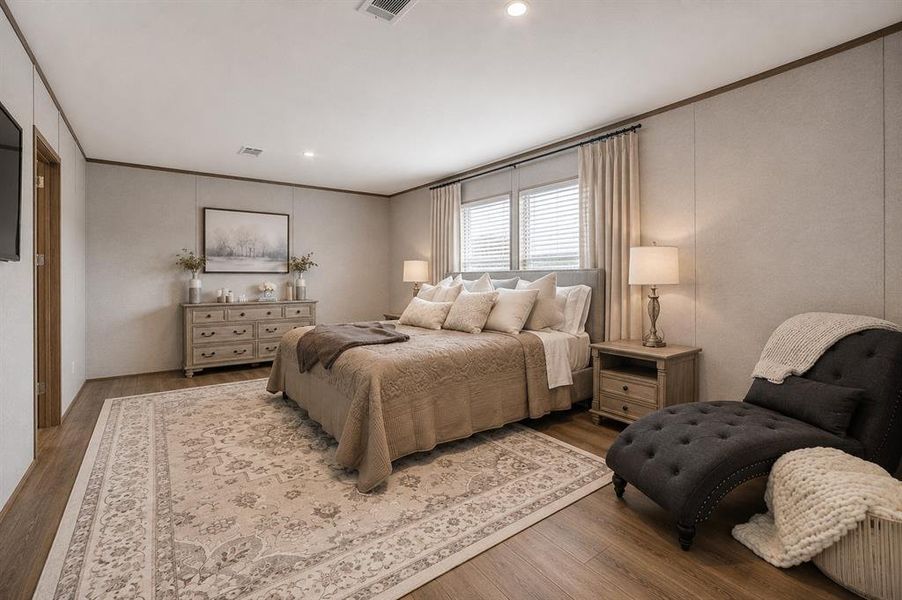 Furnished interior view inside a new home in , Poolville (Image 28).