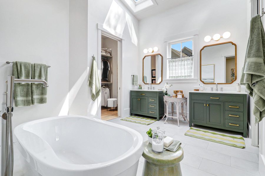 Furnished interior view inside a new home in , Bluffton (Image 15).