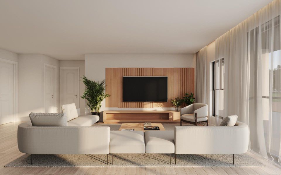 Furnished interior view inside a new home in , Loxahatchee (Image 3).