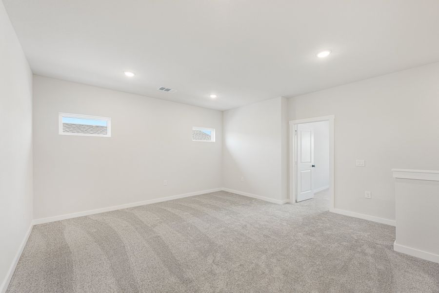 Spacious, unfurnished interior of a new home in Willow Grove Single-Family Homes, Melissa (Image 45).