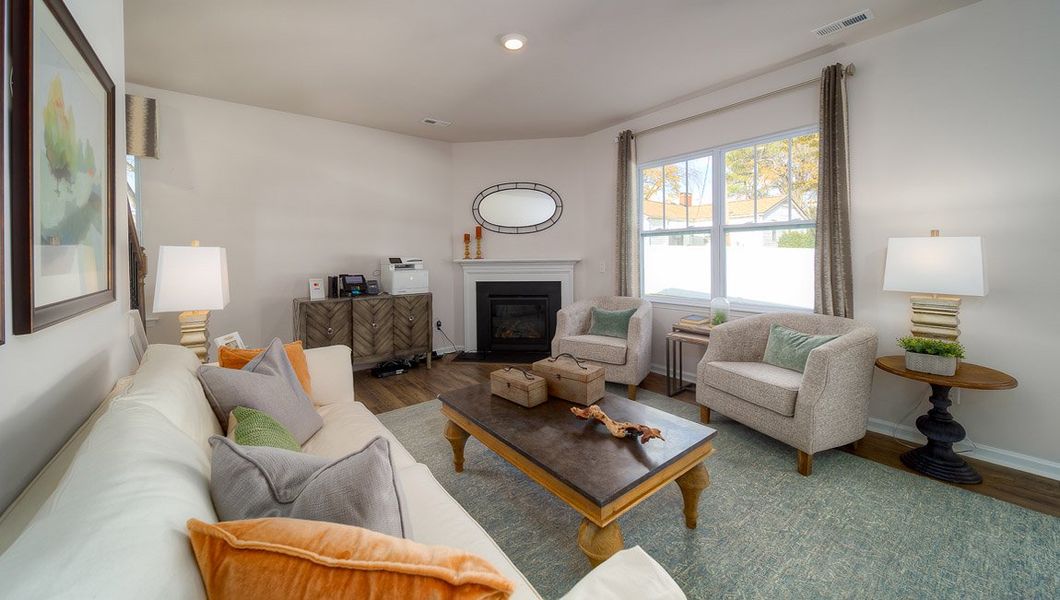 Furnished interior view inside a new home in Valleywood Farms, Waynesville (Image 8).