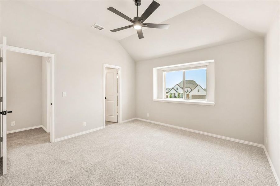 Spacious, unfurnished interior of a new home in Devonshire Classic 60-65, Forney (Image 22). Spacious, unfurnished interior of a new home in Devonshire Classic 60-65, Forney (Image 22).