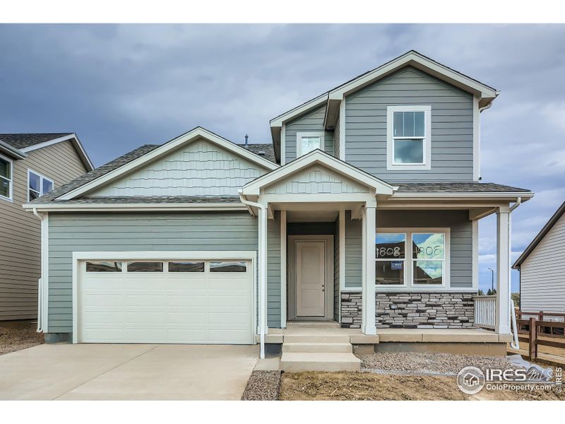 Exterior details and patio area of a home in , Fort Collins (Image 2). Exterior details and patio area of a home in , Fort Collins (Image 2).