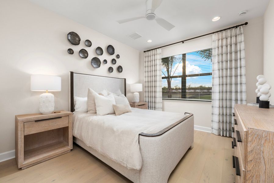 Representative furnished interior of a home built from the Andros by GL Homes in Valencia Harbor (55+), Fort Myers (Image 11).