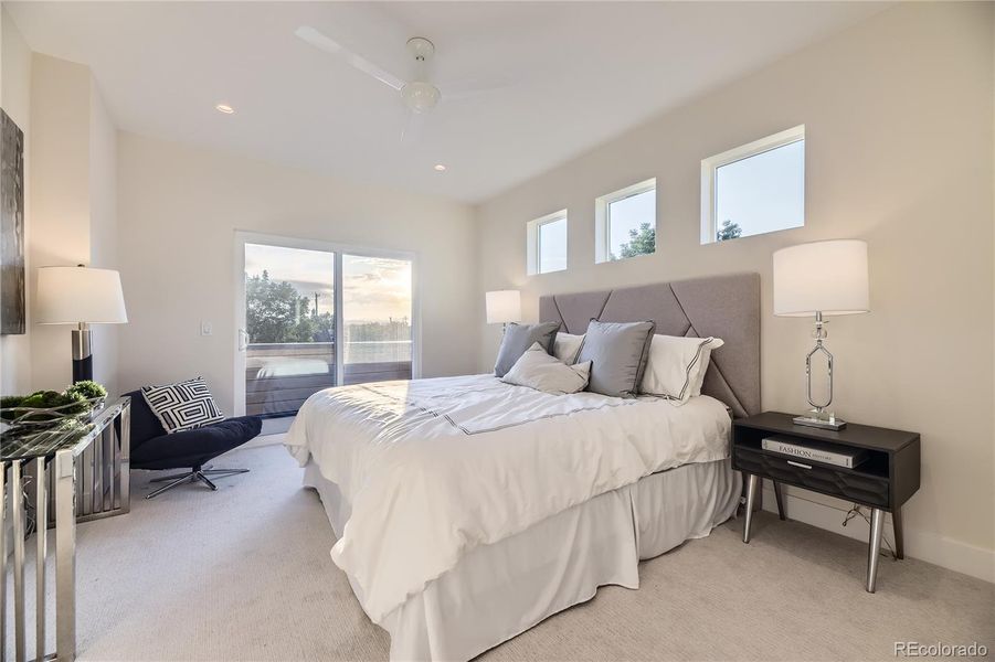 Furnished interior view inside a new home in , Denver (Image 9). Furnished interior view inside a new home in , Denver (Image 9).