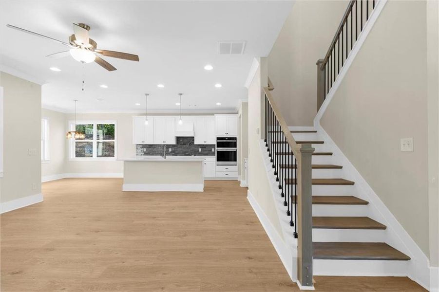 Spacious, unfurnished interior of a new home in , Flowery Branch (Image 39).