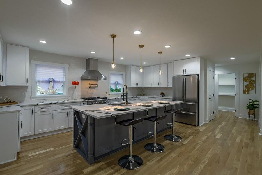 Furnished interior view inside a new home in , Atlanta (Image 11).