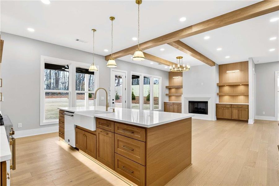 Furnished interior view inside a new home in , Cumming (Image 19).