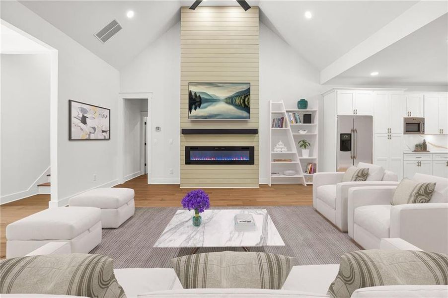 Furnished interior view inside a new home in , Snellville (Image 9).