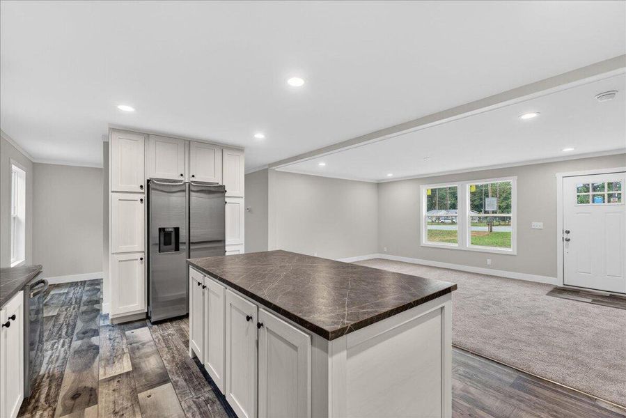 Furnished interior view inside a new home in , Walterboro (Image 8).