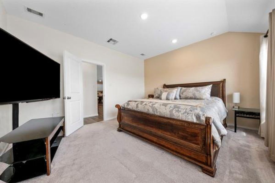 Furnished interior view inside a new home in Sterling Point at Baytown Crossings: Wildflower II Collection, Baytown (Image 11).
