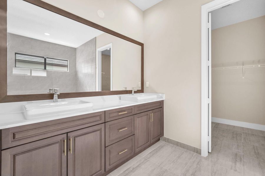 Furnished interior view inside a new home in , Ave Maria (Image 9).