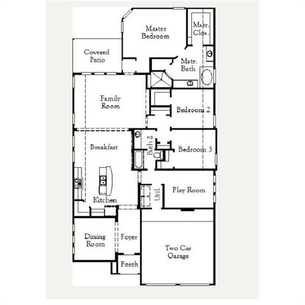 Kilgore First Floor Plan