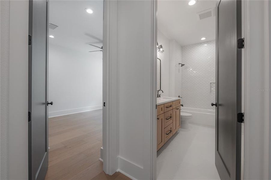 Furnished interior view inside a new home in , Tampa (Image 17).