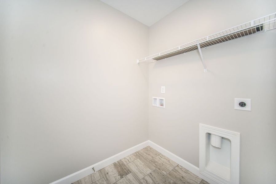 Representative unfurnished interior of a home built from the Pacific by Enchanted Homes in Hampshire Heights, Moore (Image 20).