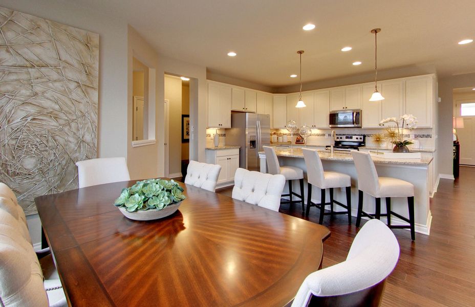 Representative furnished interior of a home built from the Eastfield by Pulte Homes in Millstone, Hendersonville (Image 27).