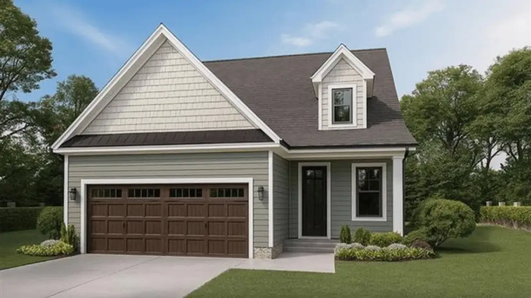 Representative exterior photo of a completed home built from the CHELSIE by D.R. Horton in Edgewood Estates, Greenville, SC (Image 1). Representative exterior photo of a completed home built from the CHELSIE by D.R. Horton in Edgewood Estates, Greenville, SC (Image 1).