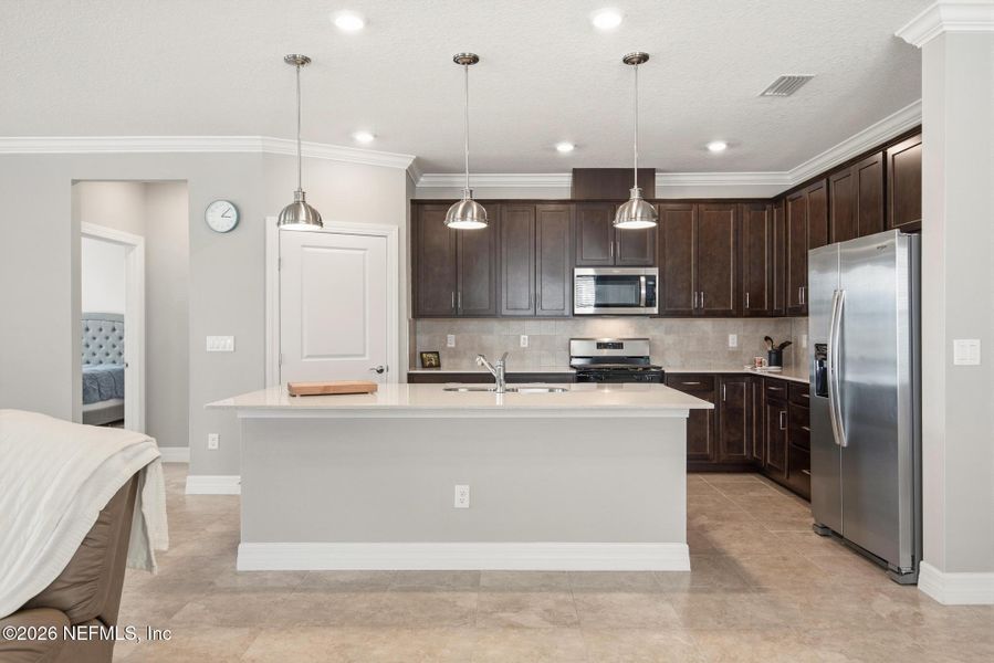 Furnished interior view inside a new home in , St. Augustine (Image 44).