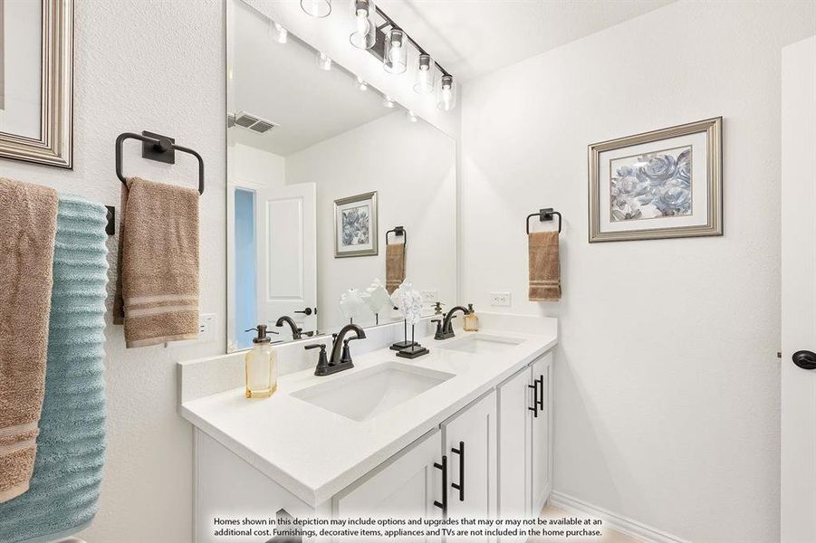 Furnished interior view inside a new home in Ridge Ranch, Mesquite (Image 35).