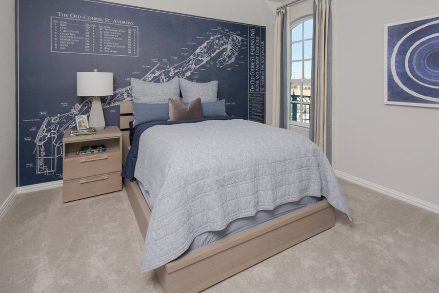 Plan 823 Bedroom Representative Image