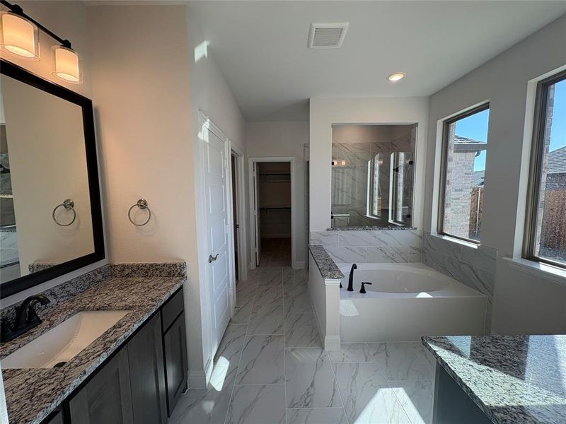 Furnished interior view inside a new home in , Tioga (Image 6).
