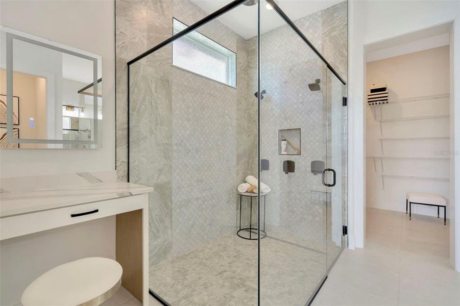 Furnished interior view inside a new home in Biscayne Landing at Seaire, Parrish (Image 11).