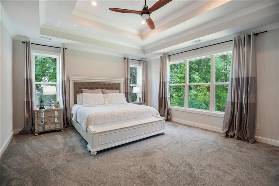 Furnished interior view inside a new home in , Acworth (Image 48).