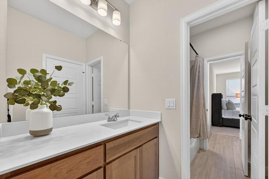 Furnished interior view inside a new home in The Parks at Wilson Creek, Celina (Image 20).