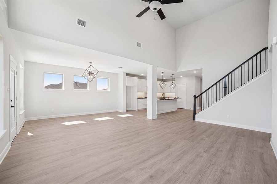 Spacious, unfurnished interior of a new home in Creekshaw – Classic, Royse City (Image 30). Spacious, unfurnished interior of a new home in Creekshaw – Classic, Royse City (Image 30).