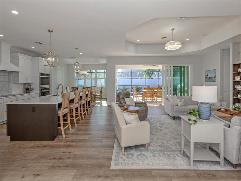 Furnished interior view inside a new home in , Venice (Image 4).