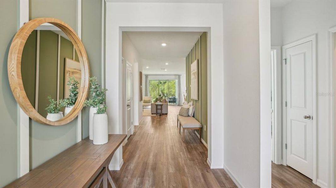 Furnished interior view inside a new home in , Wesley Chapel (Image 12).
