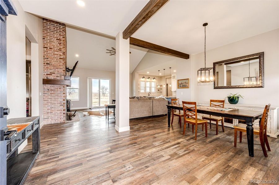 Furnished interior view inside a new home in , Peyton (Image 8).