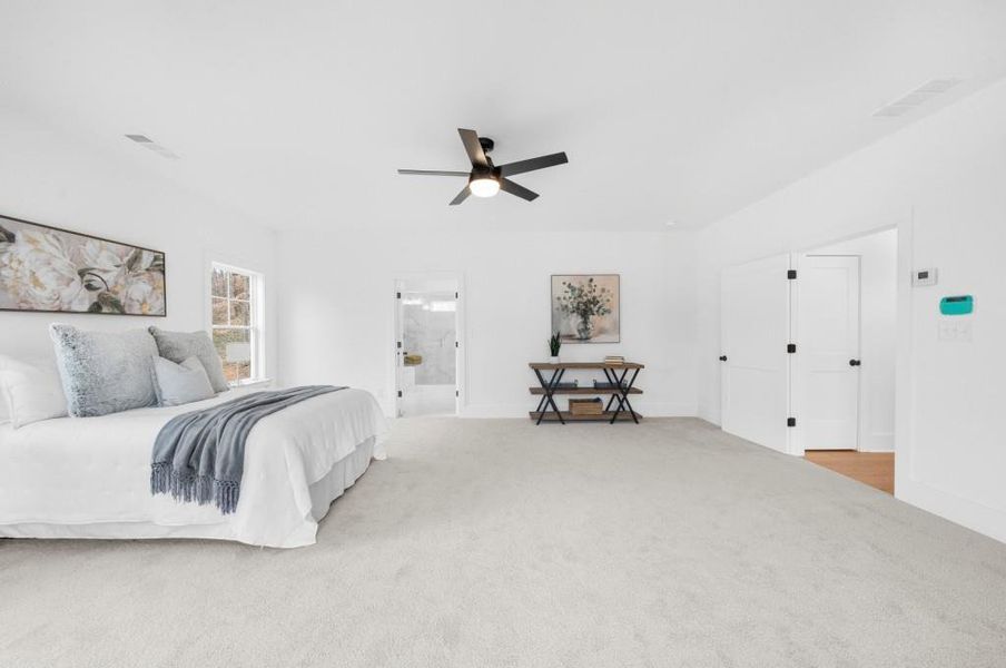 Furnished interior view inside a new home in , Canton (Image 41).