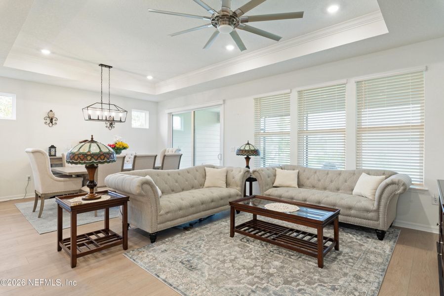 Furnished interior view inside a new home in Del Webb Nocatee, Ponte Vedra (Image 30).