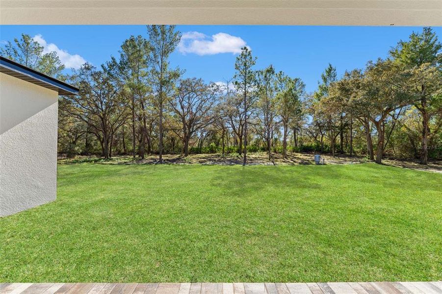 Exterior details and patio area of a home in , Brooksville (Image 3).