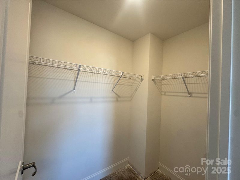 Bedroom one walk-in closet