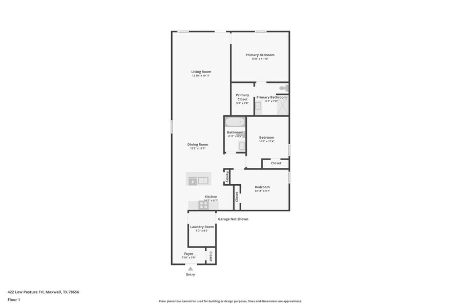 2D floor plan layout of this home in , San Marcos, TX (Image 4). 2D floor plan layout of this home in , San Marcos, TX (Image 4).