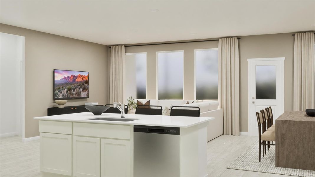 Furnished interior view inside a new home in Pleasant Hill, Bryan (Image 12).