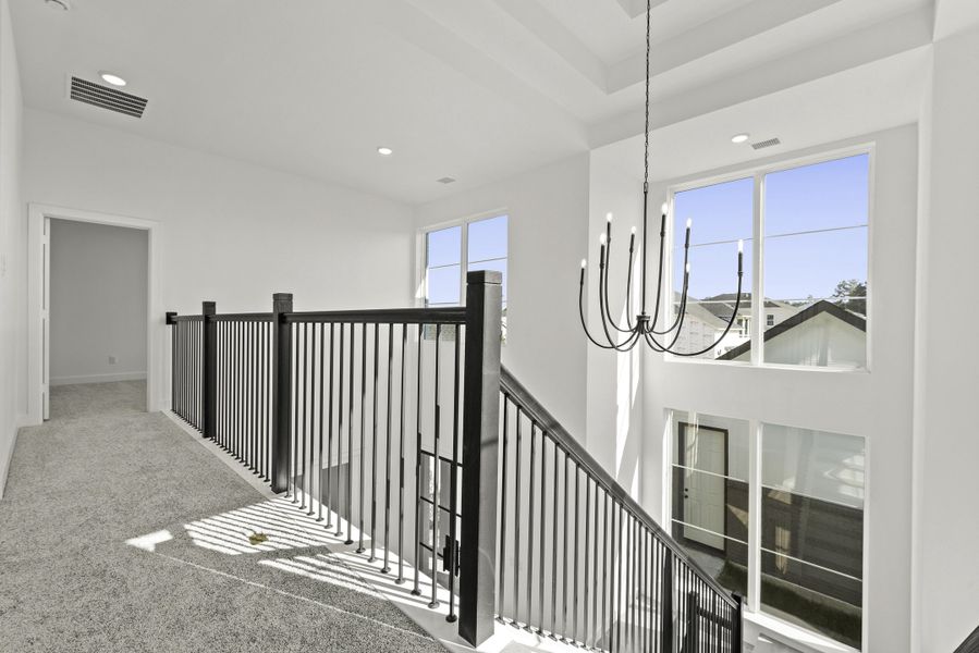 Representative unfurnished interior of a home built from the The St. Helena by Westin Homes in Kresston, Montgomery (Image 17).