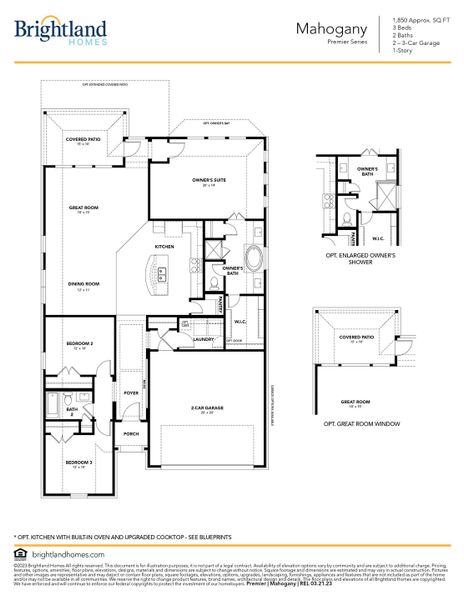 Mahogany Floor Plan