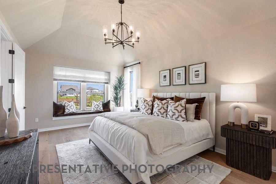 Furnished interior view inside a new home in Easton Park, Austin (Image 28).