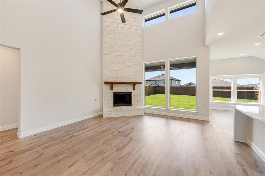 Spacious, unfurnished interior of a new home in Waterscape Classic 60s, Royse City (Image 36). Spacious, unfurnished interior of a new home in Waterscape Classic 60s, Royse City (Image 36).